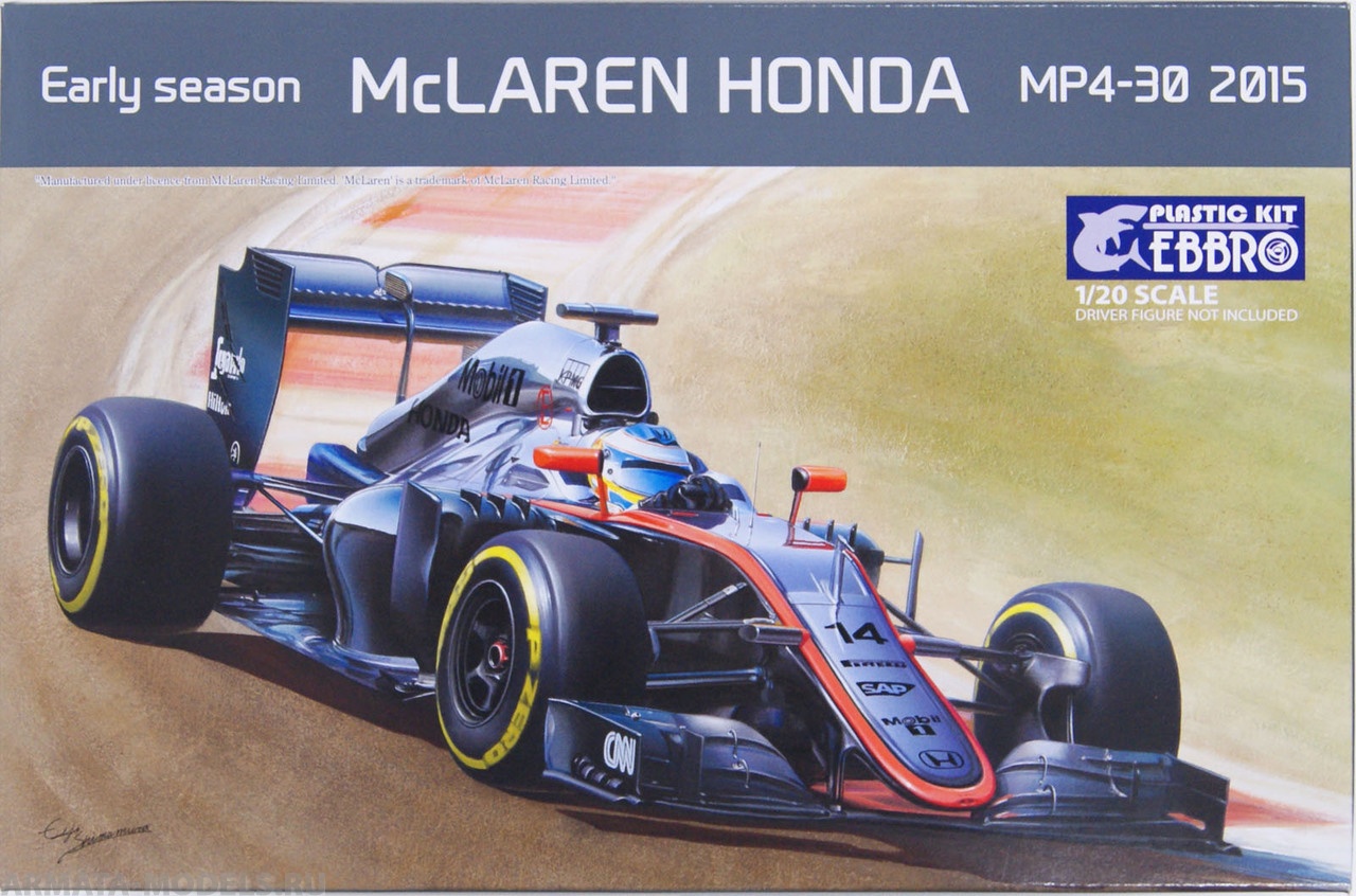 20013EBB McLaren HONDA MP4-30 2015 Early season EBBRO
