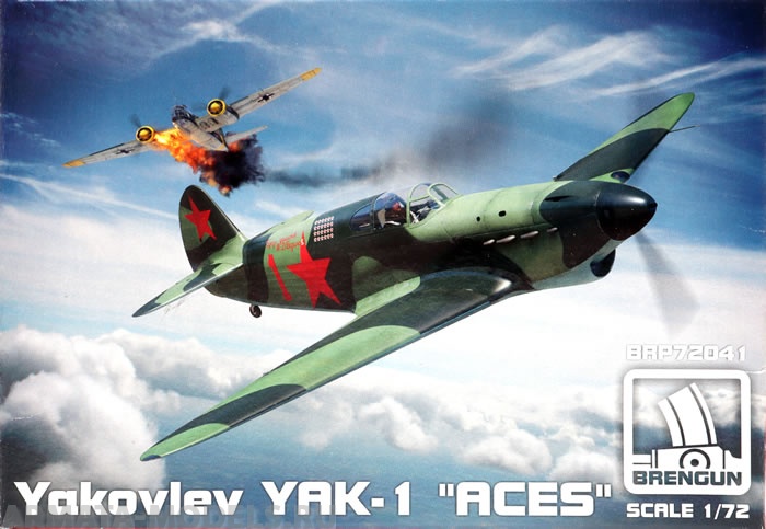BRP72041 Самолет Yakovlev YAK-1 ACES Brengun