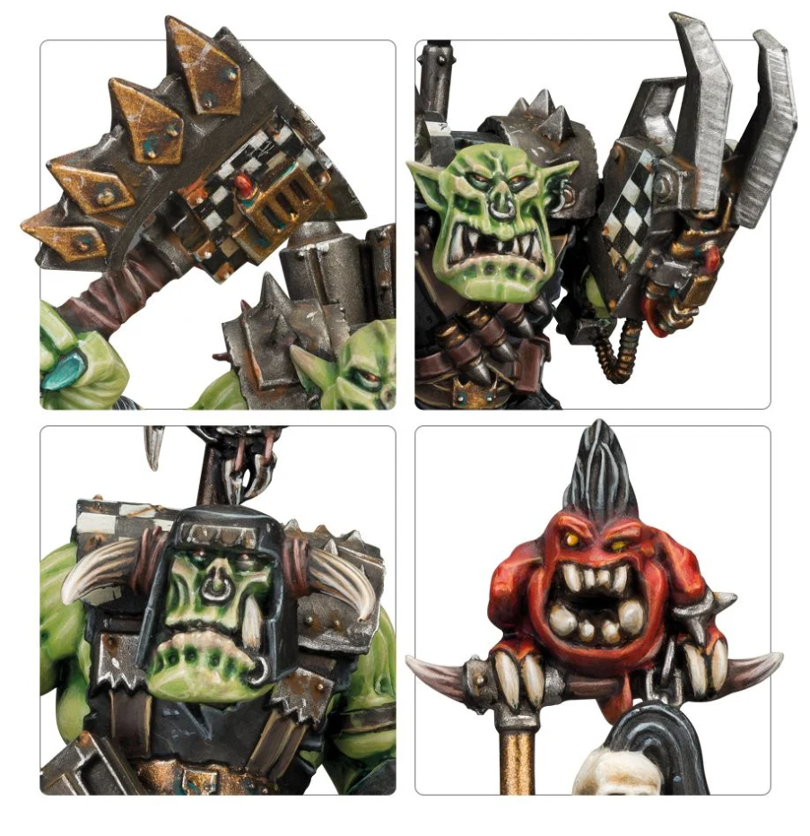 50-12GW Набор Орки. Нобы (Ork Nobz)