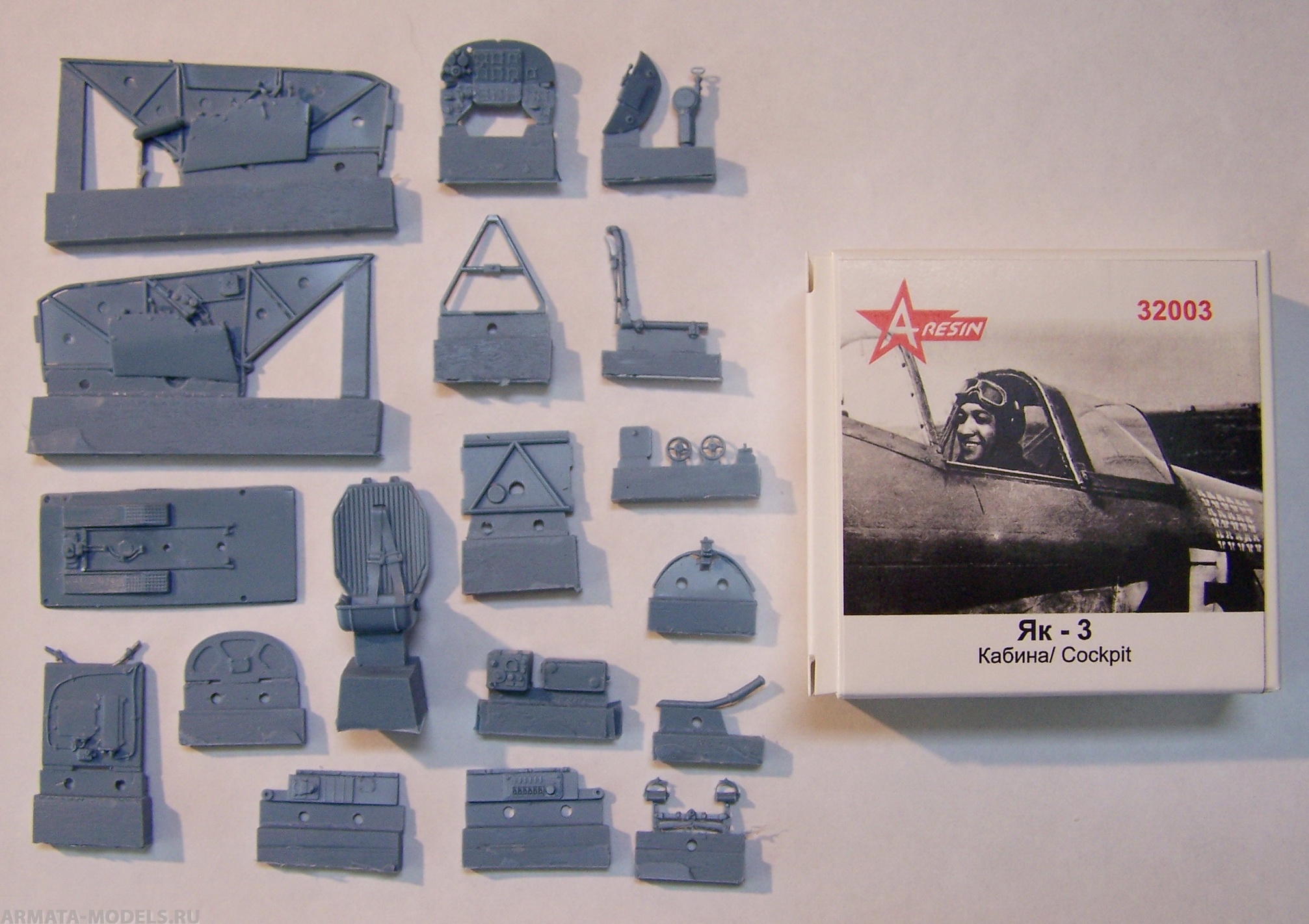 32003AR Як-3 кабина пилота ( в разработке)  1/32