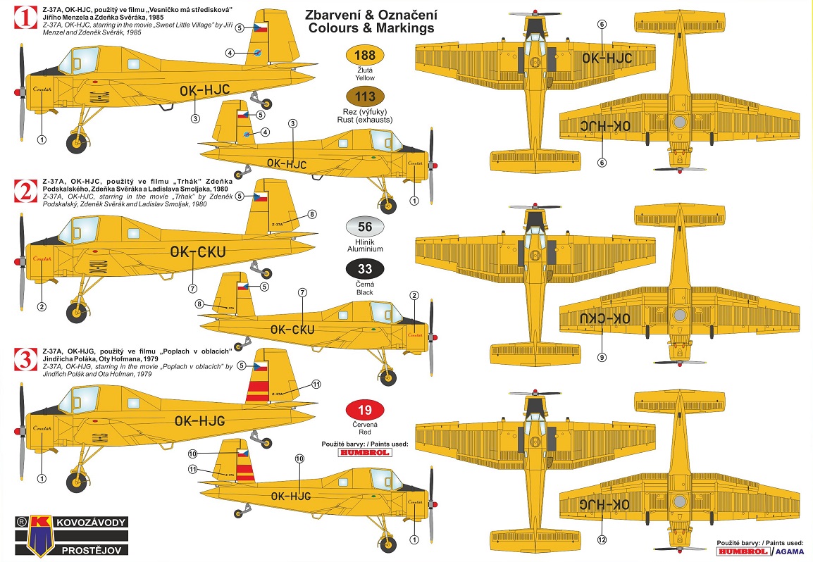 KPM0203 Z-37A Cmelak Movie Star KP Models