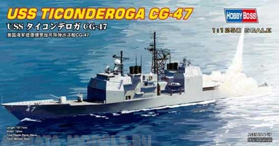 82501 Корабль USS Ticonderoga CG-47 Hobby Boss