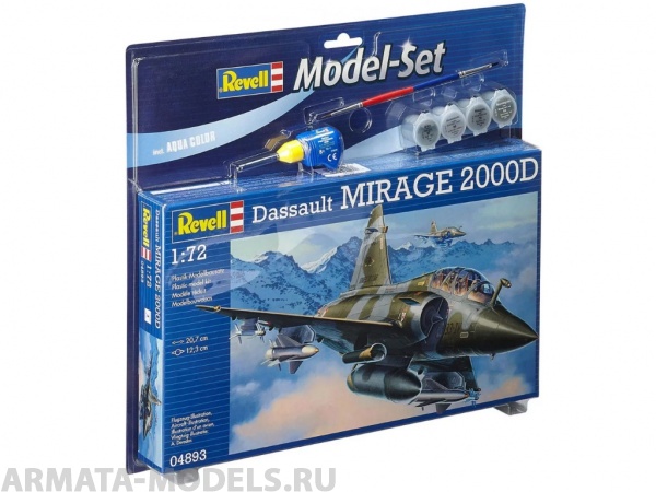 64893 Набор Истребитель Mirage 2000D Revell
