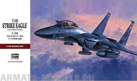 07248 Самолет F-15E Strike Eagle (U.S.A.F. Fighter/Attacker) Hasegawa