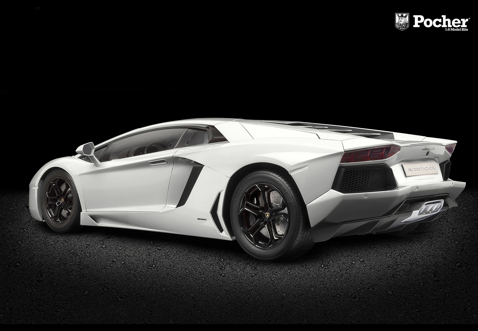Lamborghini Aventador White Isis  (Глянцевый белый)