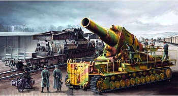 00209 Пушка   Карл на жд платформе