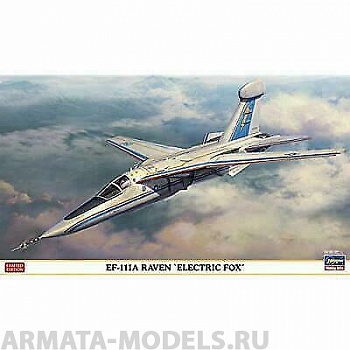 02300 Самолет РЭБ EF-111A RAVEN ELECTRIC FOX (HASEGAWA)  1/72