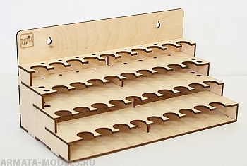 MWP-0010-27 Модуль-органайзер под краску в  баночках 23 мм  Pacific88-acrylic и acryl