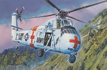 02883P Американский военно-спасательный вертолет CH-34