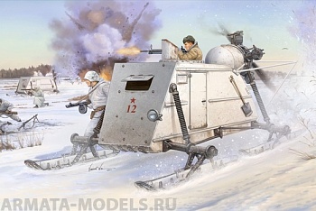 02321 Советские аэросани НКЛ-26