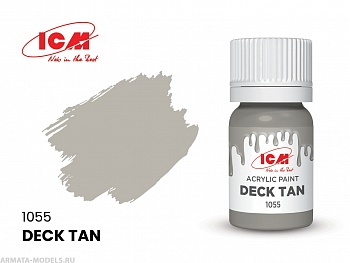 C1055 Краска для творчества, 12 мл, цвет Палубный(Deck Tan)