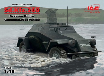 48193 Sd.Kfz.260, Германский бронеавтомобиль радиосвязи ІІ МВ